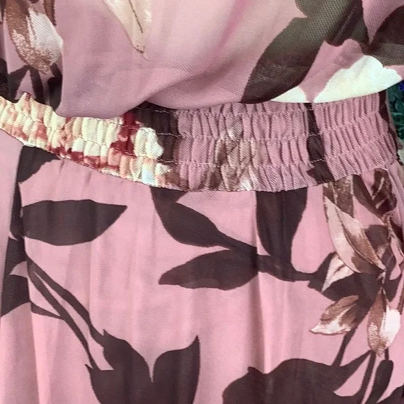 En Focus Studio floral dress. Size 14. Beautiful pinks - Picture 5 of 8